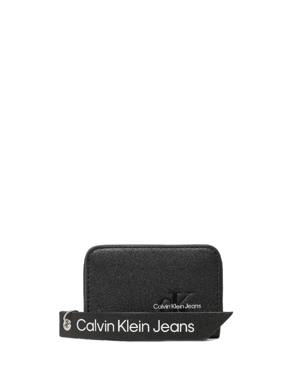 Calvin Klein Jeans Portafoglio piccolo da donna Sculpted Med Zip