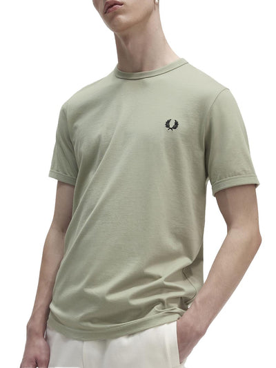 Fred Perry T-shirt Uomo M3519 Verde