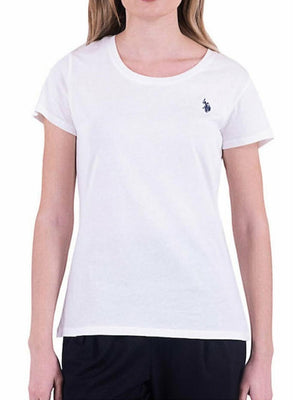 U.S. Polo Assn. T-shirt Donna Cry 67335 51520 Bianco