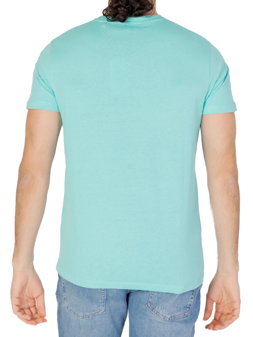 U.S. Polo Assn. T-shirt Uomo Verde acqua