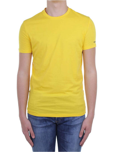 DSQUARED2 T-shirt Uomo Giallo