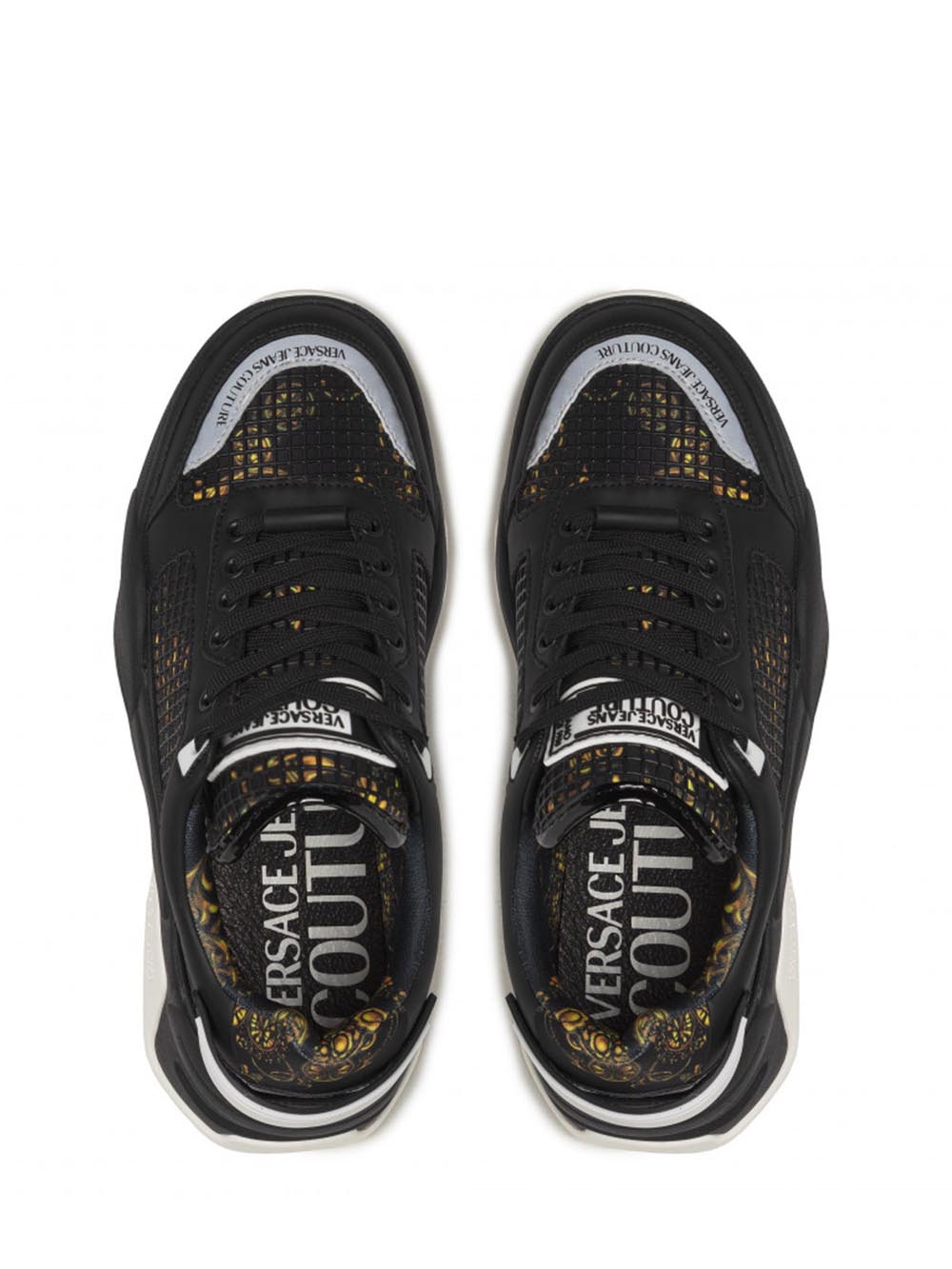 VERSACE JEANS COUTURE Sneakers Uomo Nero