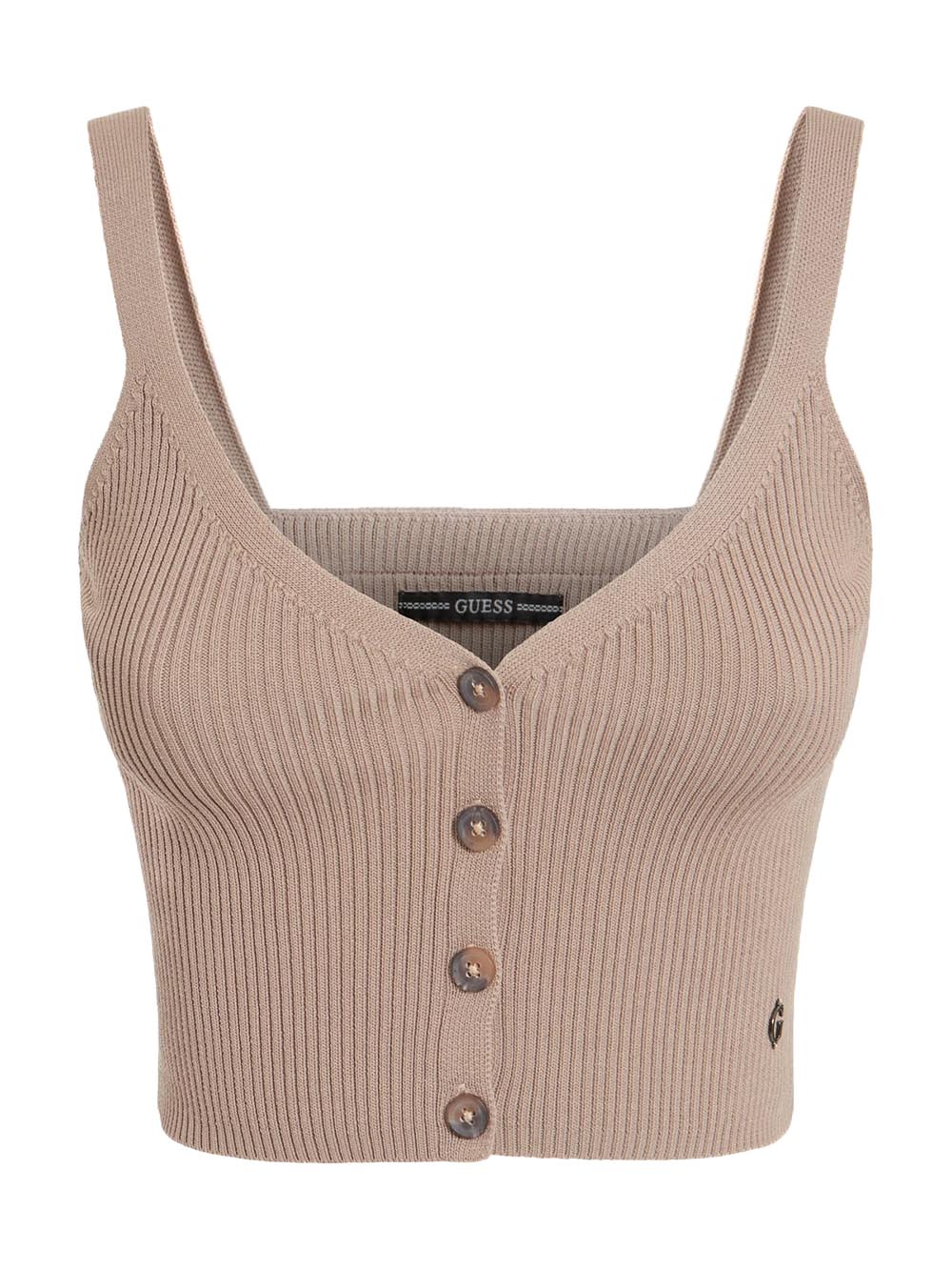 GUESS Top Donna Beige