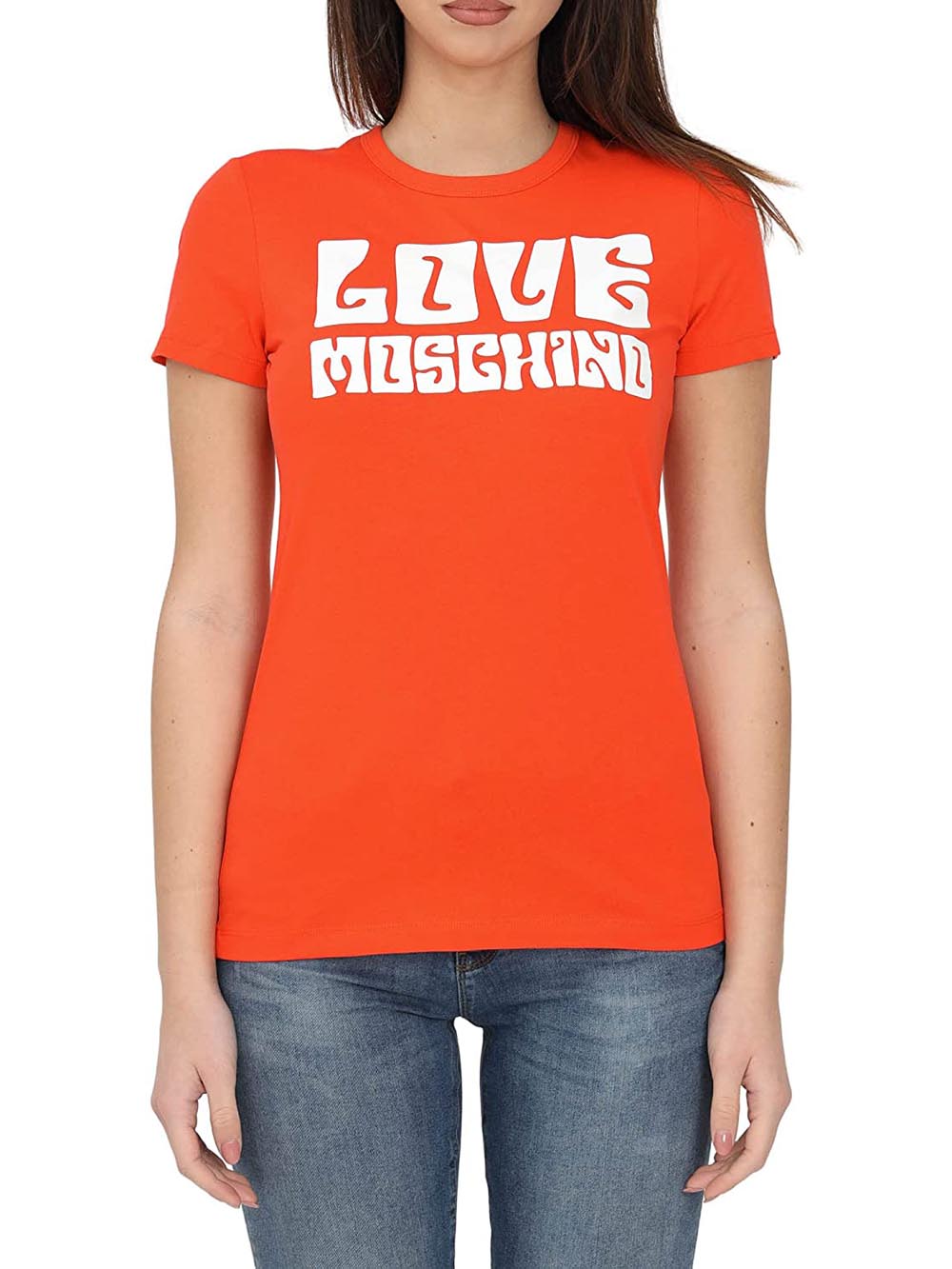 LOVE MOSCHINO T-shirt Donna Arancione