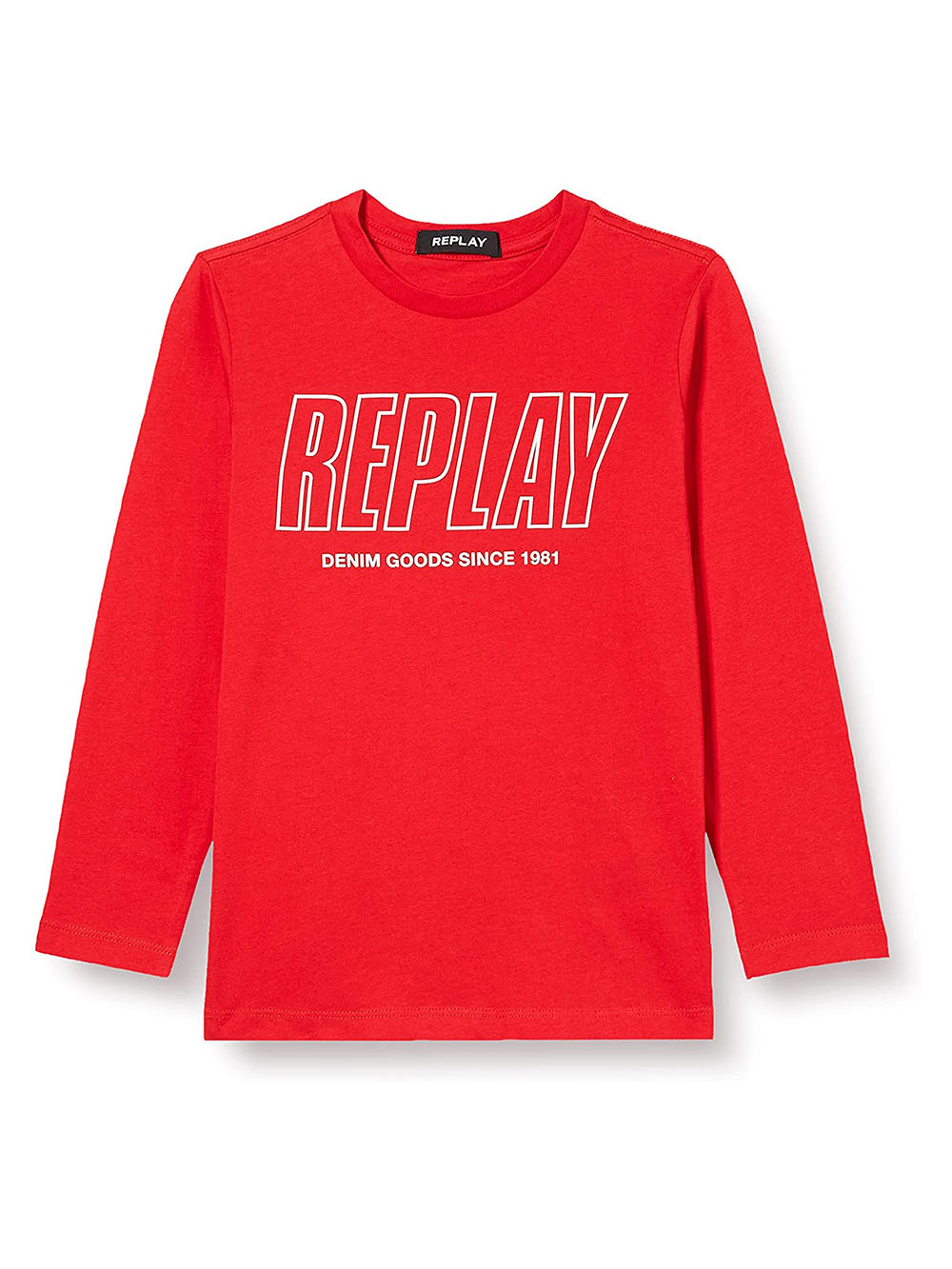 REPLAY T-shirt Junior Rosso