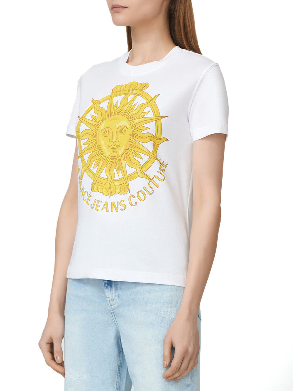 Versace Jeans Couture T-shirt Donna Bianco