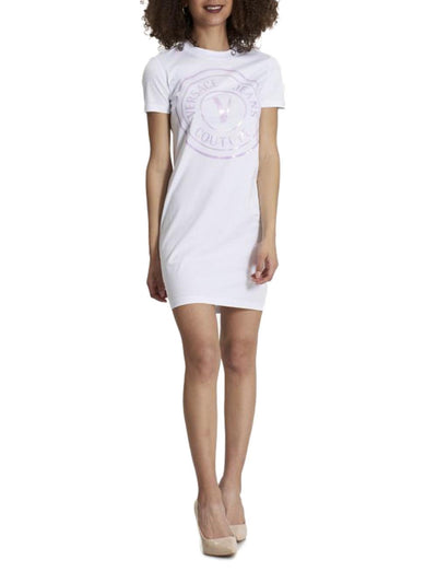 VERSACE JEANS COUTURE Abito Donna Bianco
