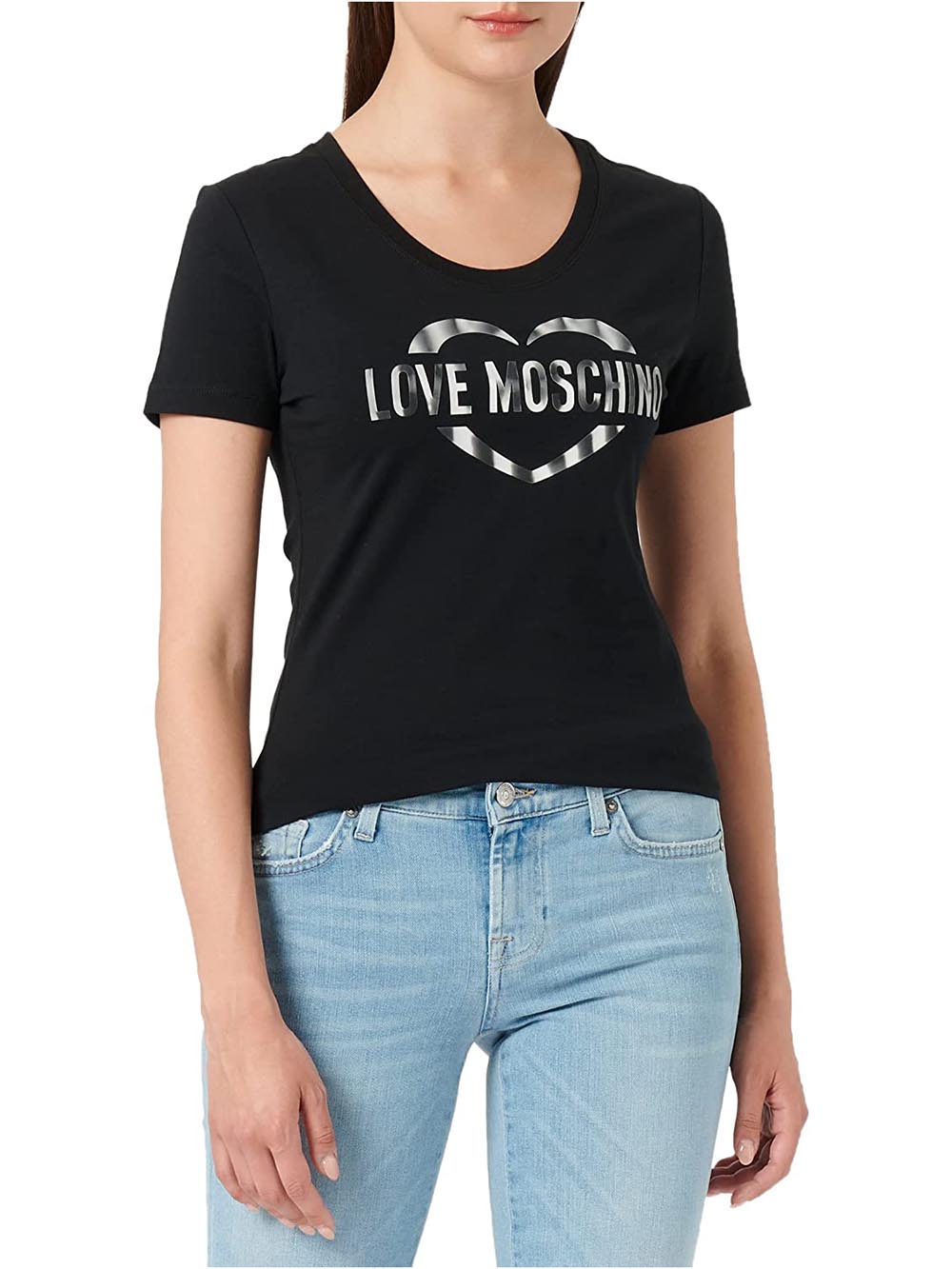Love Moschino T-shirt Donna Nero