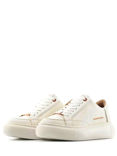Alexander Smith Sneakers Donna Bianco rosa