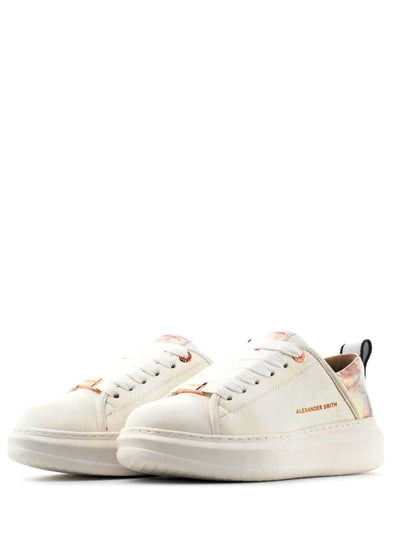 ALEXANDER SMITH Sneakers Donna Bianco rosa