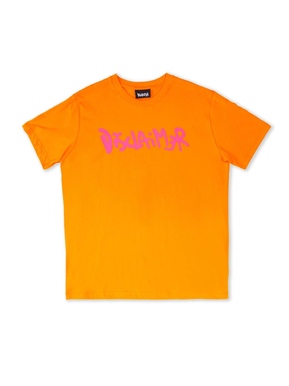 DISCLAIMER T-shirt Uomo Arancio