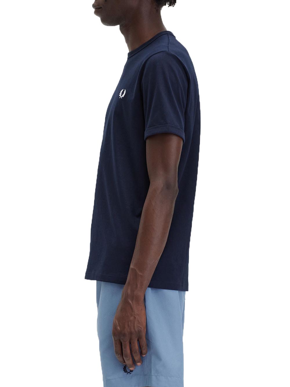 Fred Perry T-shirt Uomo Blu