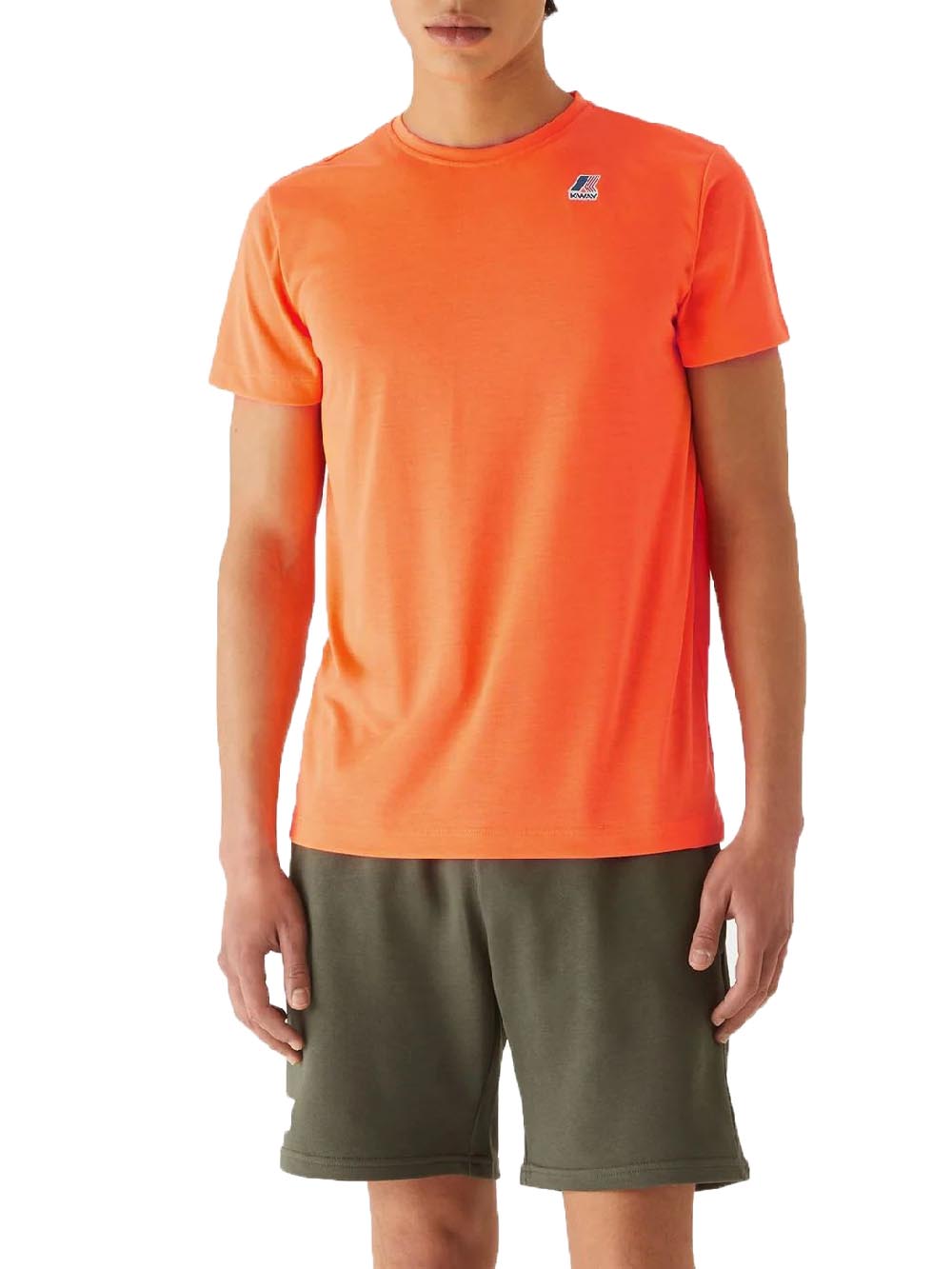 K-Way T-shirt Uomo Arancione