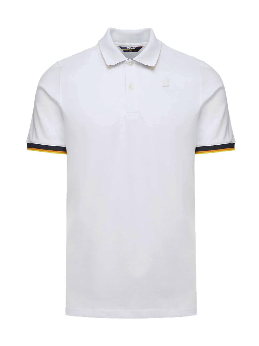 K-WAY Polo Uomo Bianco