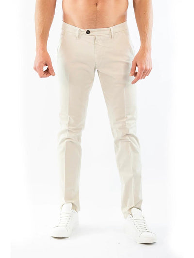 ROY ROGER'S Pantalone Uomo Bianco