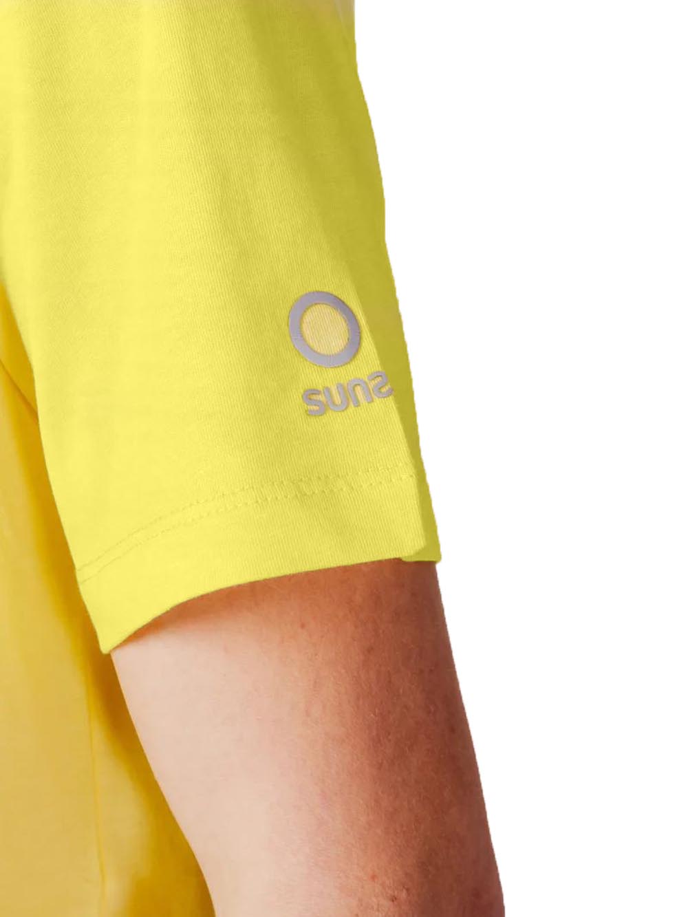 Suns T-shirt Uomo Paolo Basic Tss01048u Giallo