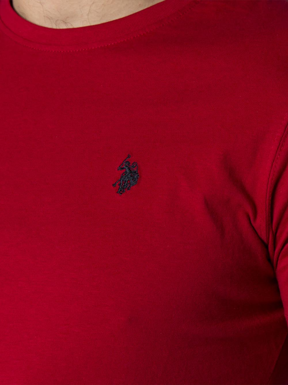 U.S. POLO ASSN. T-shirt Uomo Rosso
