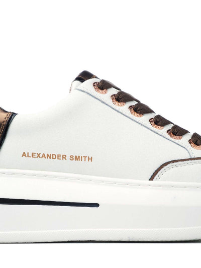 Alexander Smith Sneakers Donna Bianco/Bronzo