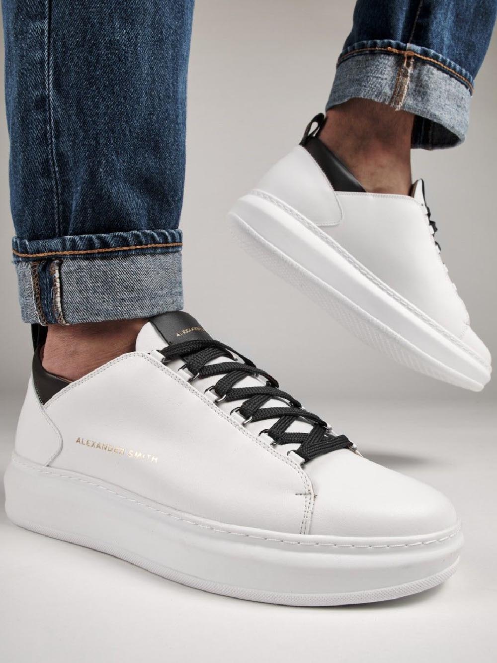 Alexander Smith Sneakers Uomo Bianco/nero