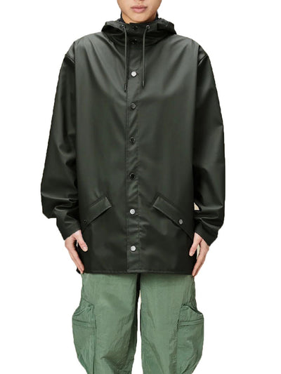 Rains Giubbino Unisex Jacket 12010 Verde