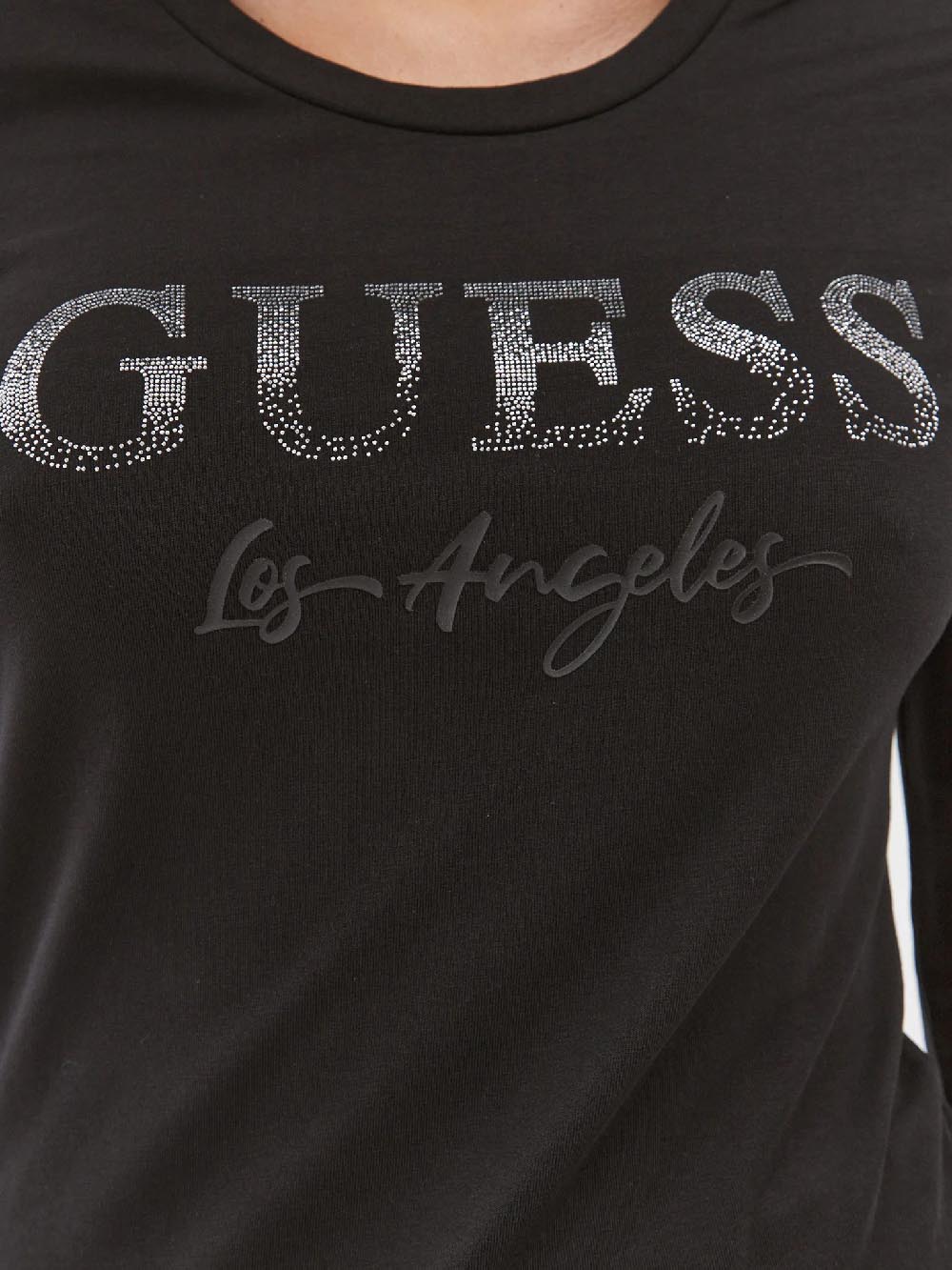 Guess T-shirt Donna Nero