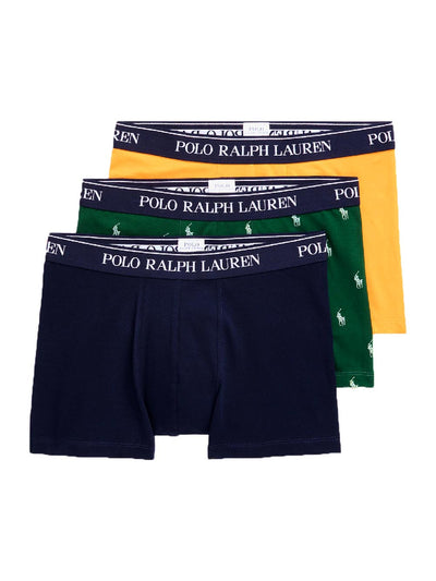 Polo Ralph Lauren Boxer Uomo Ocra blu verde