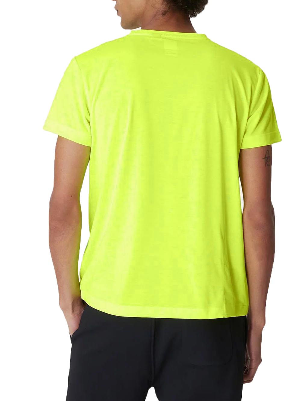 K-Way T-shirt Uomo Giallo fluo